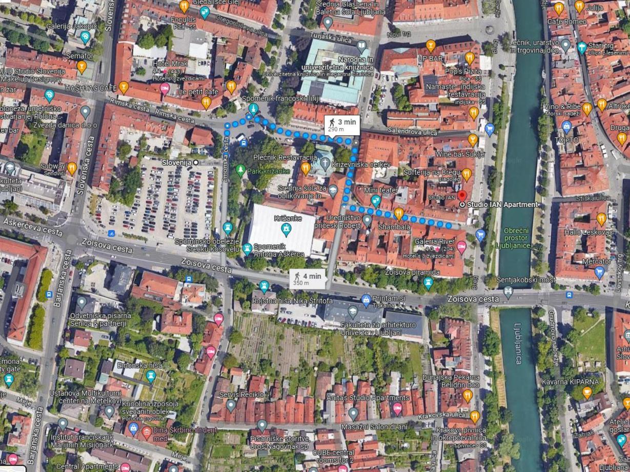 Studio Ian 1 Lublaň Exteriér fotografie